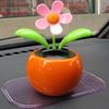 Picture of Car Decoration Solar Power Dancing Flower for Car, Dashboard Solar Dancing Flower