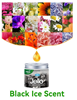 Picture of Jello Air Freshener - Black Ice Scent - Odor Eliminator - Scent Freshener - Room, Closets, Bathrooms, Car - 220g