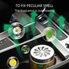 Picture of Jello Air Freshener - Cologne Scent - Odor Eliminator -Scent Freshener - Room, Closets, Bathrooms, Car - 220g