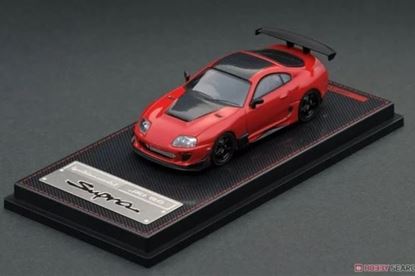 Picture of IGNITION MODEL | TOYOTA SUPRA MKIV JZA80 RED